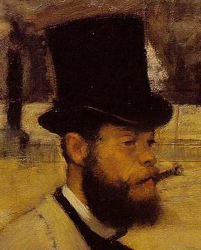 Place de La Concorde, Degas (fragmento)