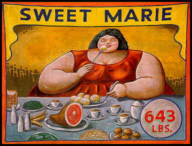Gaze at the bulk of Sweet Marie!!