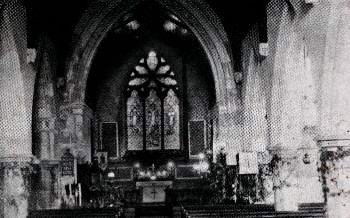 Inside Ramsey St Marys Church
