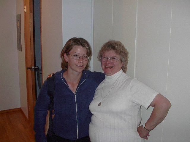 Anita and Mrs. Wedman