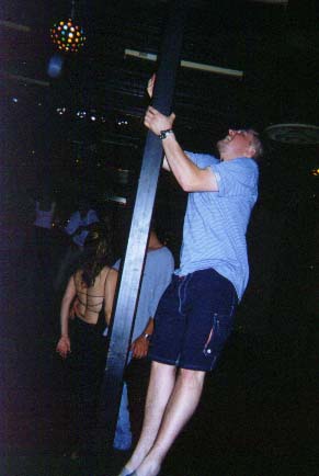 Josh busts a move