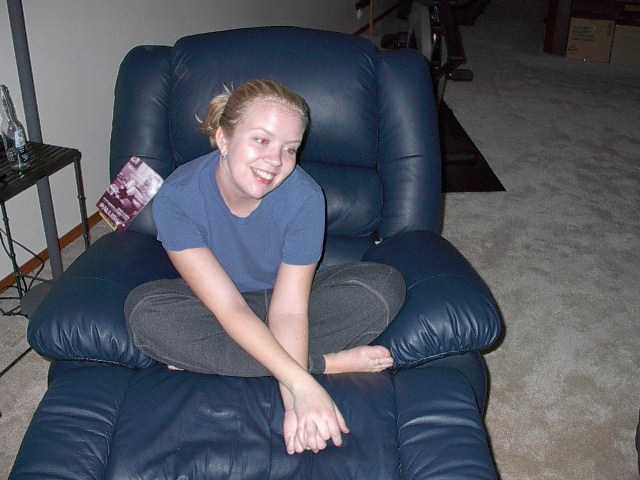 me at the end of an eventful night