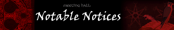Notable Notices.