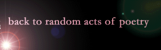 Random Acts Of Poetry
