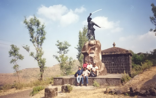 We atop Purandhar