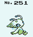 Celebi in pokemon Crystal