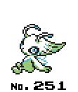 Celebi in Pokemon Silver