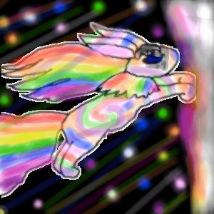 iriseon Iris is the goddess of rainbows.