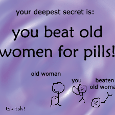 beatin old women for pills