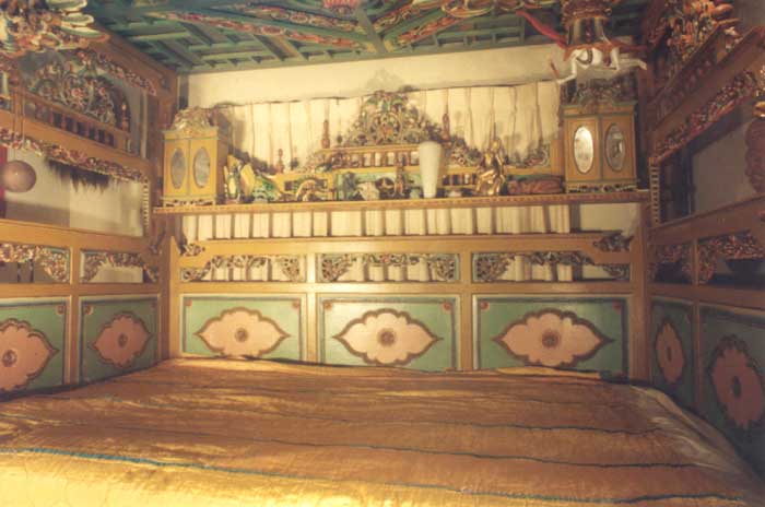 Inside Bed