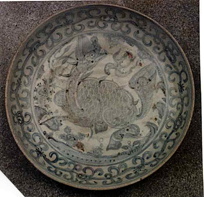 Ming Dragon Plate