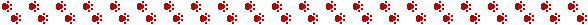 red dog print divider