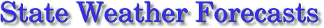 Rapidweather - State Weather Forecast page.