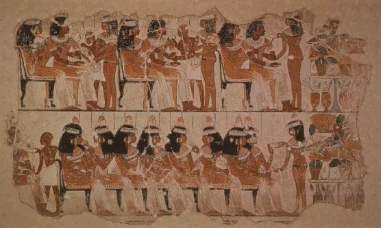 Wall Painting From Thebes