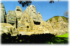 Rock Temple, India