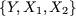 {Y,X1,X2}