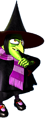 (In best Gruntilda voice) : Yes, these warts are fake, unlike the one's on Leigh Lovedays p- (err, edit! - Ed)