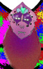 Evil monkey butterfly people. Grr! Rae Tell, 2001