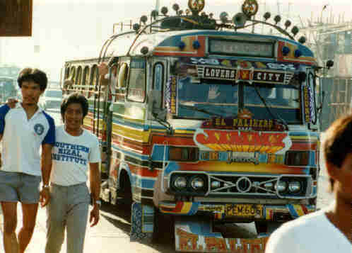 Buses - commonly used for inter-city travel