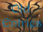 Old Entries from my old guestbook