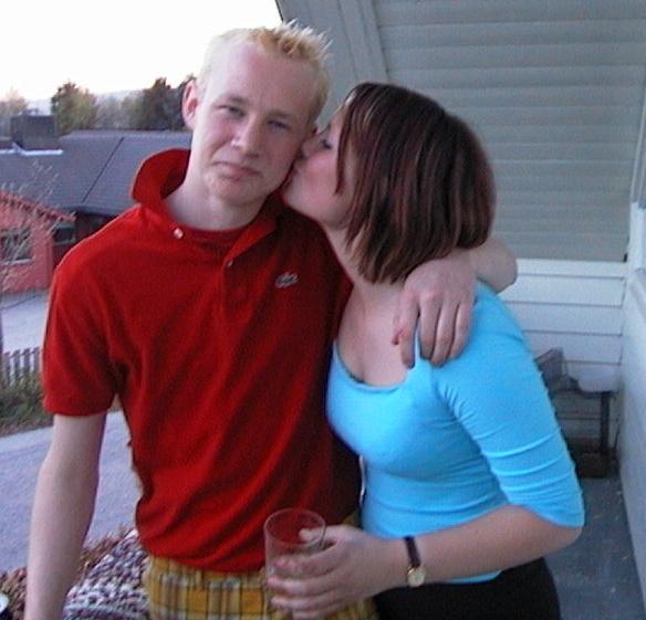 This is Petter!! The best friend every one should have! The girl is the beautiful Anita (Petter's Choise)