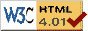 Valid HTML 4.01 Transitional