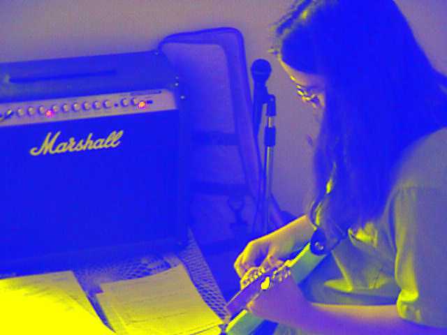 Joe, His Mustang, & the Marshall Amp