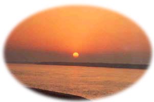 sunrise over the brahmaputra