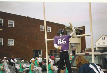 ...to current Ravens Tight-End Todd Heap.