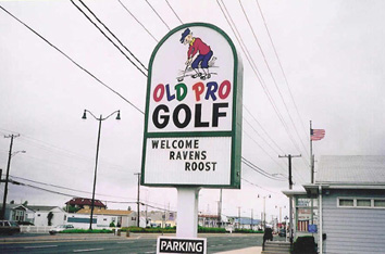 Now to the links for a game of minature golf.