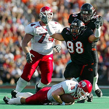 Dwan Edwards of Oregon State was Ravens pick in the second round (51st overall).