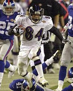 Jermaine Lewis Touchdown © Sunspot.net 2001