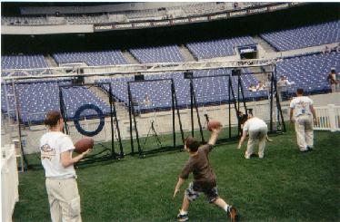 Activities for the kids at the Spring Football Festival