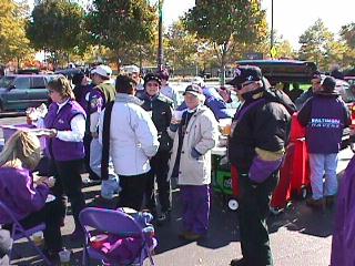Roost #41 members enjoy the tailgate party