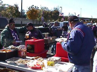 There was plenty of food...
