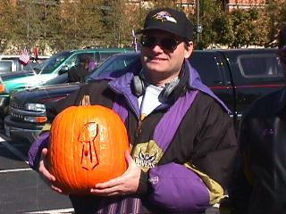 Alan Epstein presents the Super Bowl Pumpkin