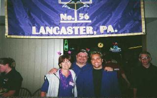 Roost members pose with WNST-AM Broadcaster Nasty Nestor