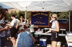 Roost #41 members enjoy tailgating at Ravens Stadium