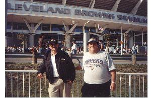 On the road in Cleveland - October 2000
