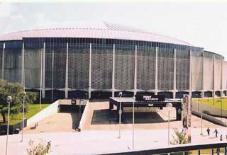 The famous Houston Astrodome still stands proud in Texas