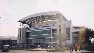 Reliant Stadium home to the Houston Texans
