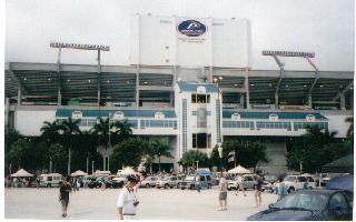 Welcome to Joe Robie Stadium where the Ravens meet the Dolphins