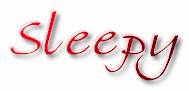 sleepy