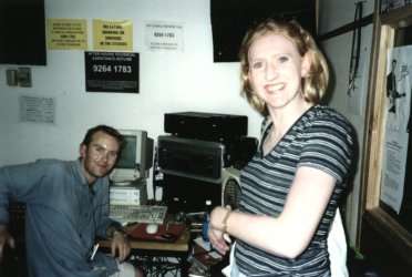 Rod (talking man) and Julie (godess of news)