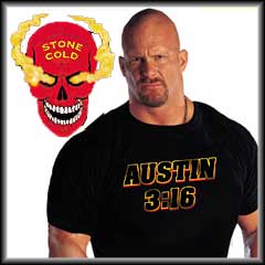 stone cold red skull shirt