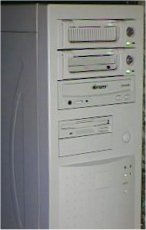 Front view of Mobile Rack installation in my computer