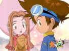 MIMI:"Please Tai,&nbsp; will you forget about Sora?"&nbsp; TAI:Err...done.