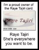 Excuse me... my card.