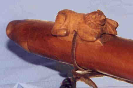 fipple in lion shape