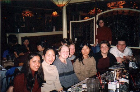 Dinner at the Old Spaghetti Factory